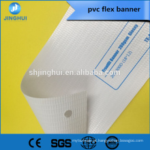 Promoção de venda de 260gsm 200 * 300D 18 * 12 Faixa frontal flexível em PVC brilhante
